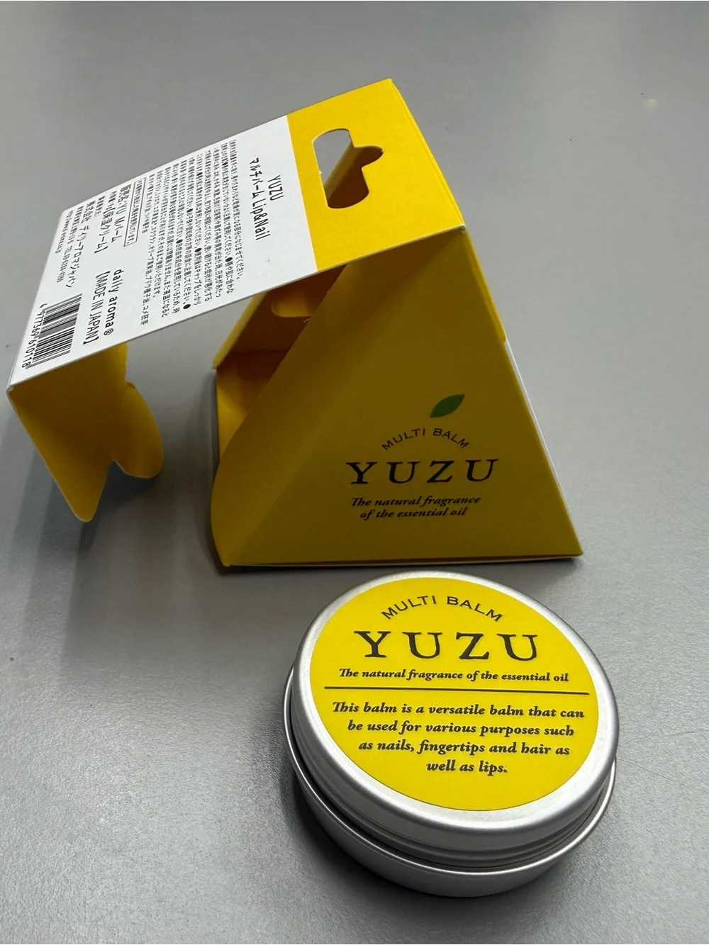 Multi Balm Lip & Nail, Yuzu, Made In Japan